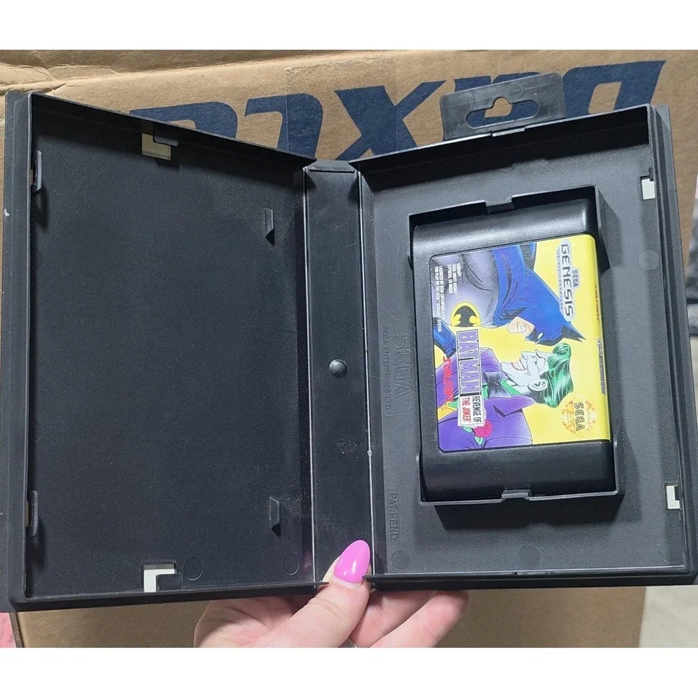 Batman: Revenge of the Joker Sega Genesis Box Near MINT - No Manual